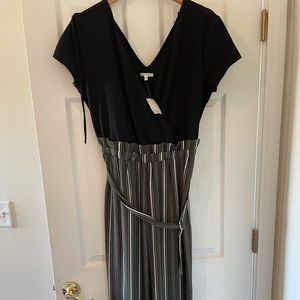 Green and Black Jumpsuit